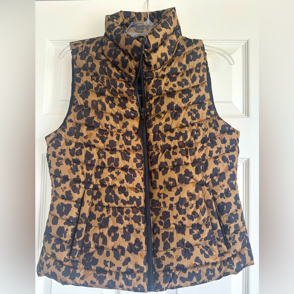 GAP Animal Print Puffer Vest - New!